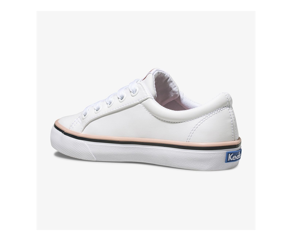 Basket Keds Enfant Blanche - Jump Kick - 594-EOYAQC